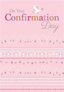 Girl 8x5 - Colourful Confirmation Pink