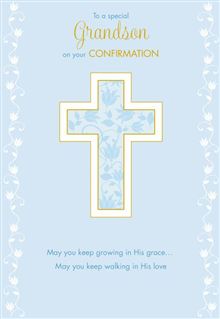 Grandson 8x5 - Blue Cross