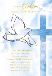 *Goddson 8x5 - Blue Dove And Cross